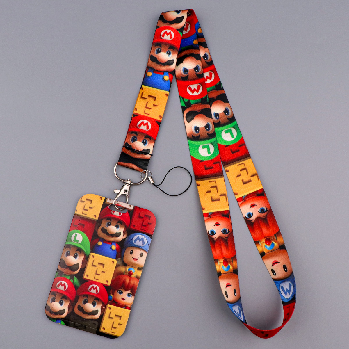 Game Character Print Lanyard W - огляд і ціна Lanyard Badge Holder