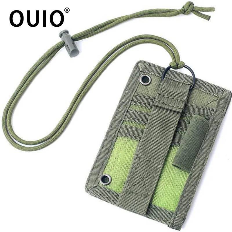OUIO Tactical ID Card Holder H - огляд і ціна Lanyard Badge Holder