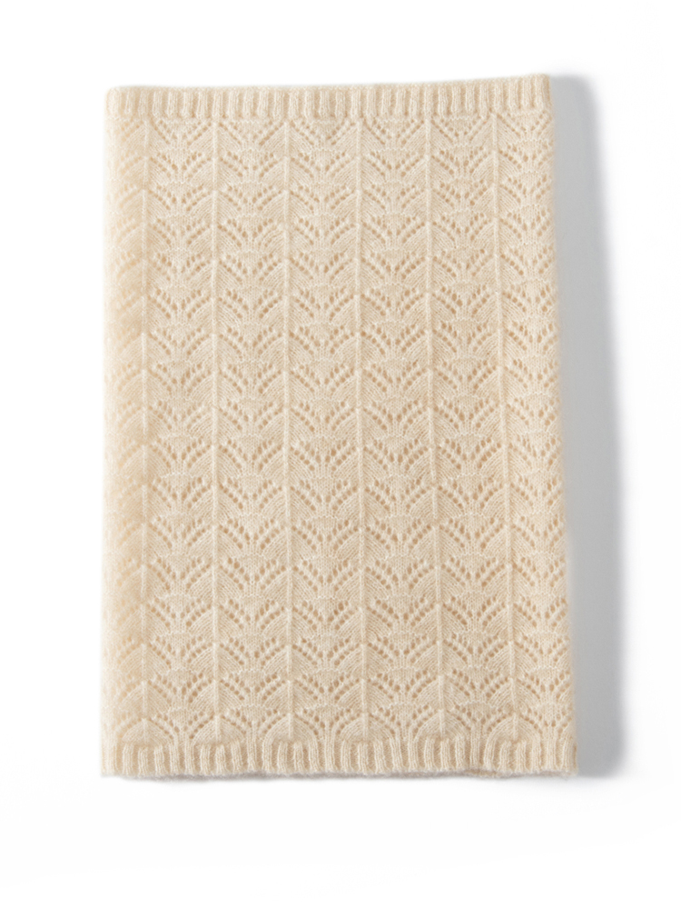 Womens 100% Cashmere Fan Point - огляд і ціна Infinity Scarf Knit