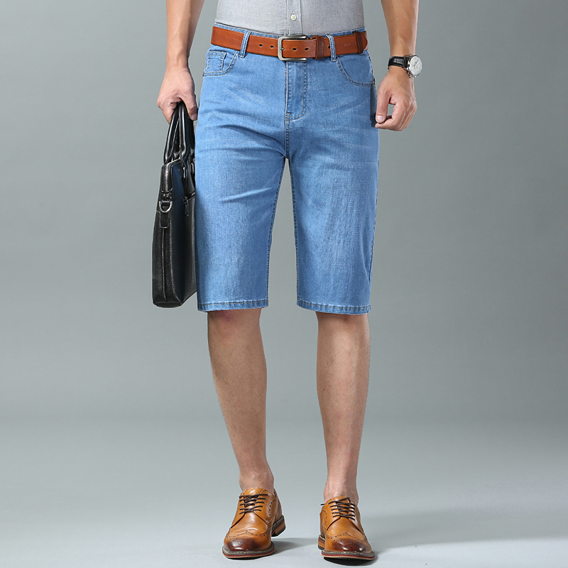 New Summer Men's Denim Shorts  - огляд і ціна Levis Jeans 501