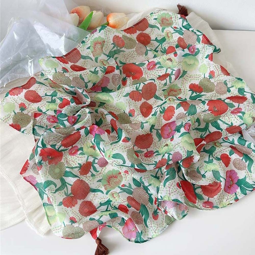 Neck Wrap Cotton-Linen Square  - огляд і ціна Bandana Cotton