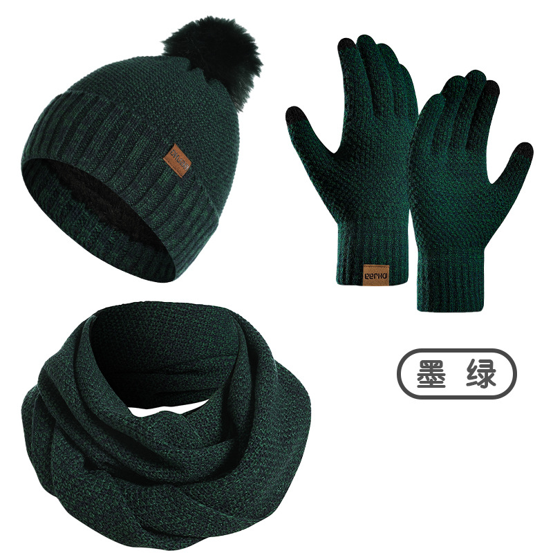 Women Winter 3Pcs Fleece Lined - огляд і ціна Infinity Scarf Knit