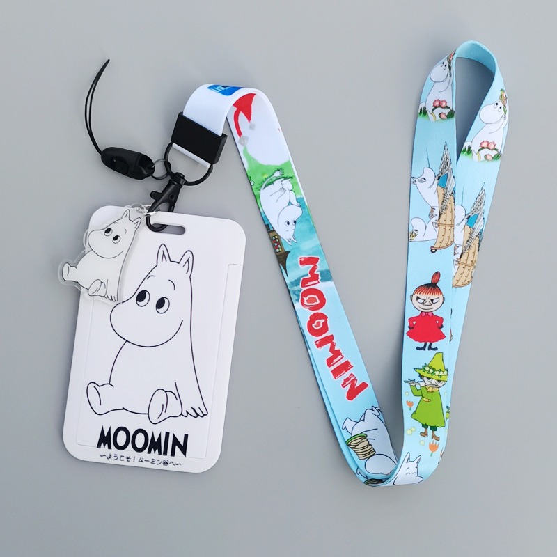 Moomin Cartoon Hard Card Holde - огляд і ціна Lanyard Badge Holder