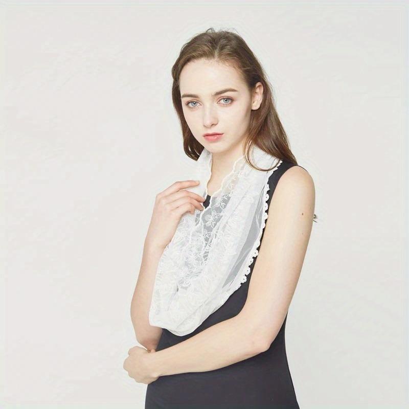 Women Chapel Veils Lady Mantil - огляд і ціна Infinity Scarf Knit