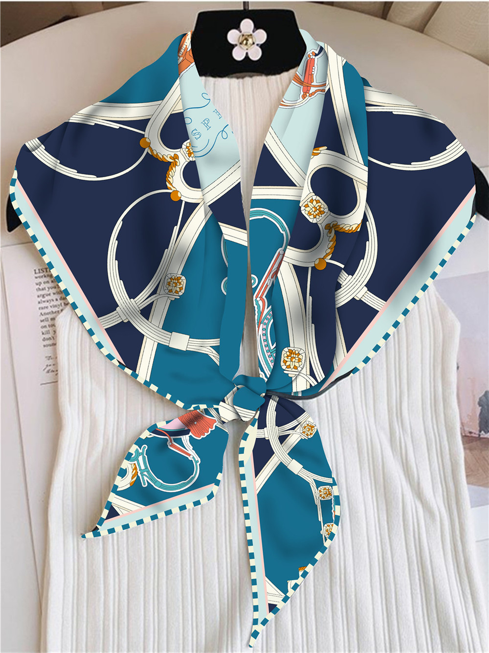 Triangle Shawls Silk Scarf Wom - огляд і ціна Pashmina Wrap Large