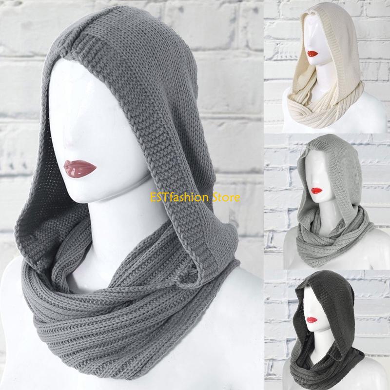 Y5GC Women Rib Knit for Infini - огляд і ціна Infinity Scarf Knit