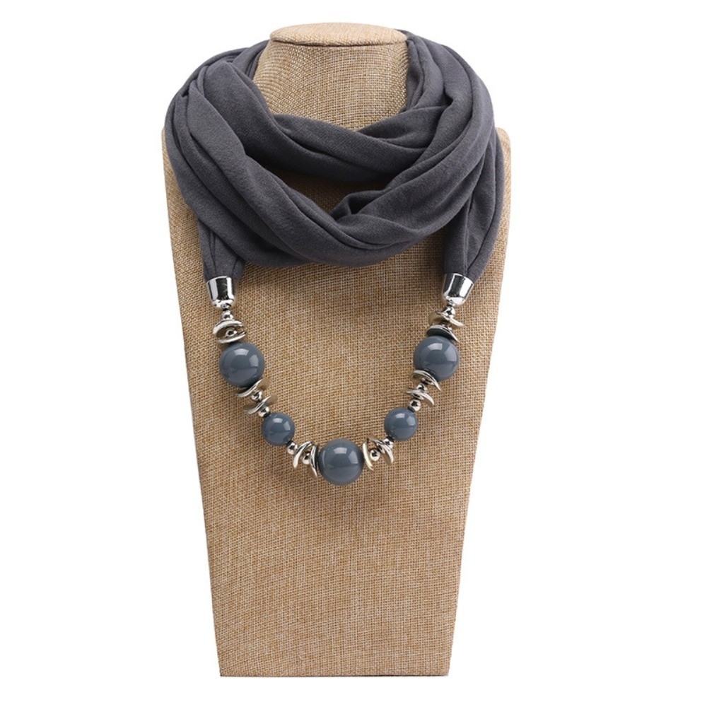 Fashion Chiffon Scarf Necklace - огляд і ціна Infinity Scarf Knit